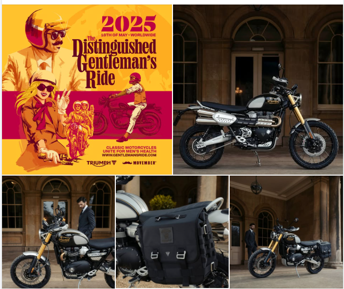 Dimanche 18 Mai prochain, c’est le Distinguished Gentleman’s ride